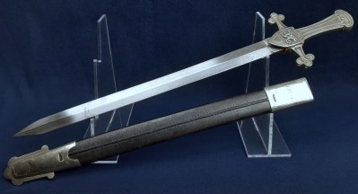 British Mark I 1856 Pattern Drummers or Buglers Sword of the 1st Midlothian [Leith] Rifle Volunteers Band, by Mole 6